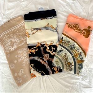 SHEIN Silk Scarves (3 pack) - Scarf Tops